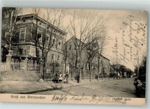 Werneuchen 1908 Berliner Straße