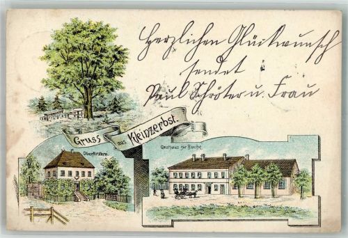Kleinzerbst Oberförsterei Gasthaus zur Buche Buche