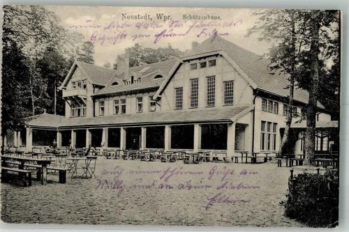 Neustadt 1918 Schützenhaus Feldpost WK I