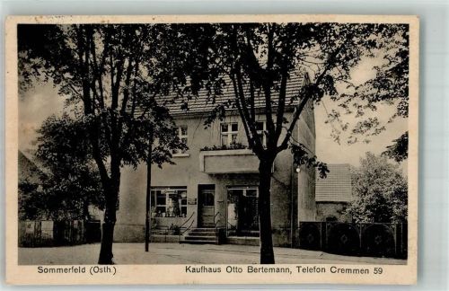 16766 O1421 Sommerfeld b Velten - Kaufhaus Bertemann