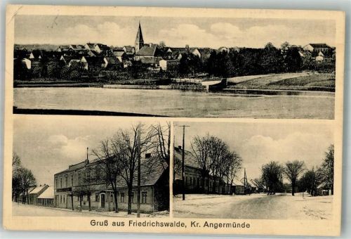 Friedrichswalde Dorfstrasse Gasthaus