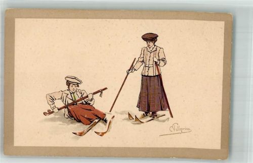 Frauen auf Ski Verlag Vouga & Cie Nr. 19