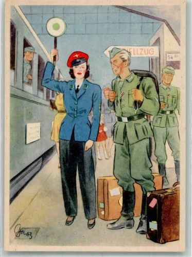 Frauen schaffen für Euch WK II Verlag Gutjahr Nr. 651