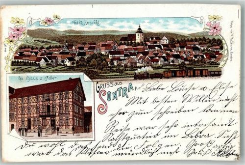 Sontra 1899 Gasthaus zum Adler