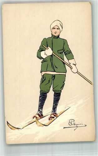 Skifahrer Wintersport Nr. 232