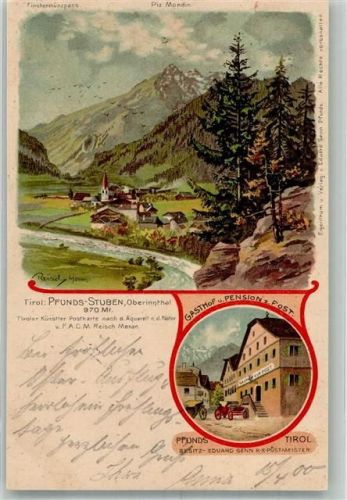 Pfunds 1900 Gasthaus Pension zur Post