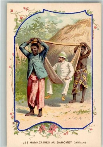 Bogota Les Hamacaires au Dahomey Tracht Träger