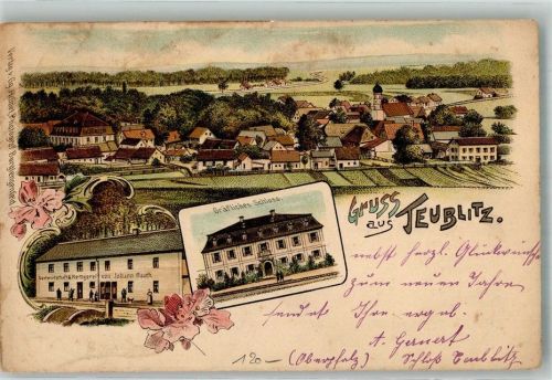 Teublitz Gräfliches Schloss Gasthaus-Metzgerei Rauch