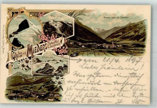 Mieders 1897 Zuckerhütli Wilder Freiger