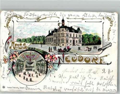 Neudorf 1901 Gasthaus Ballsaal