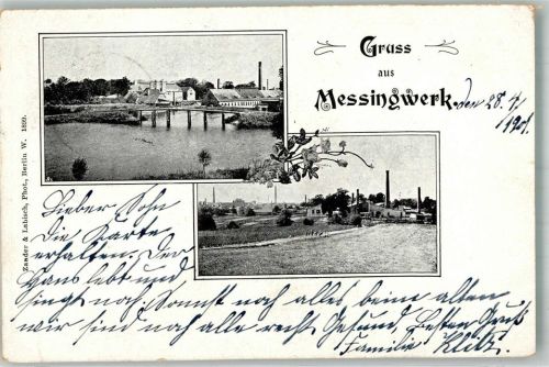 Finow 1901 Messingwerk