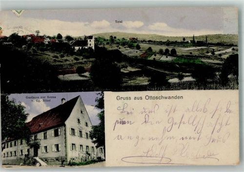 Ottoschwanden 1912 Gasthaus zur Sonne