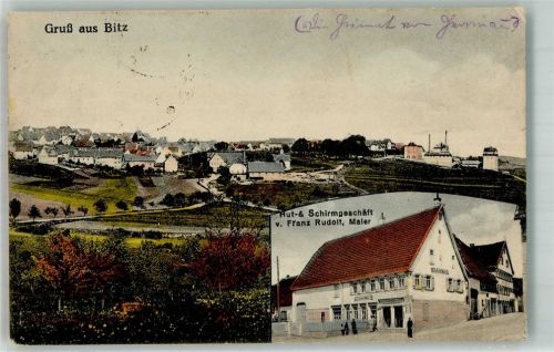 Bitz 1920 Hut- und Schirmgeschäft Franz Rudolf Maier