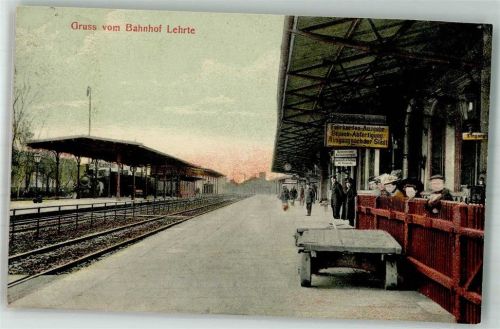 Lehrte Bahnhof Lehrte Bahnsteig