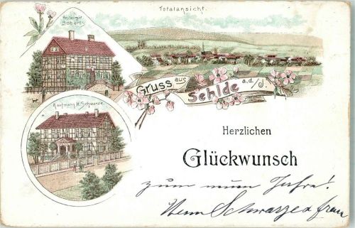 Sehlde Gasthaus Bobert Haus Kaufmann Schwarze
