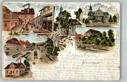 Echte 1899 Hauptstrasse Braurei Meynig Molkerei Konzert-Garten Meynig Villa Reinnighaus