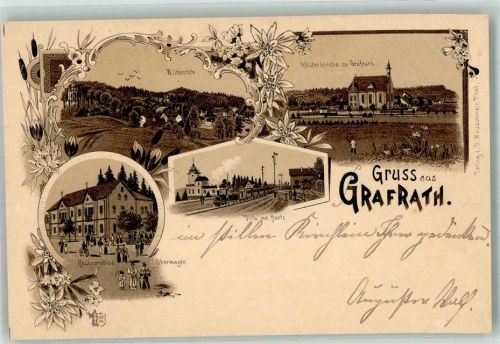 Grafrath Gasthaus Obermayer Klosterkirche Villa von Hartz Verlag Ottmar Zieher-München