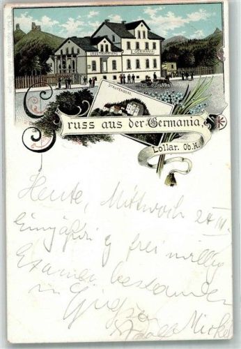 Lollar 1897 Gasthaus Germania Staufenberg