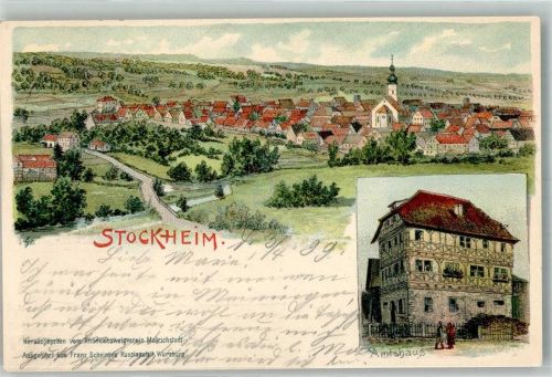 Stockheim 1899 Amtshaus