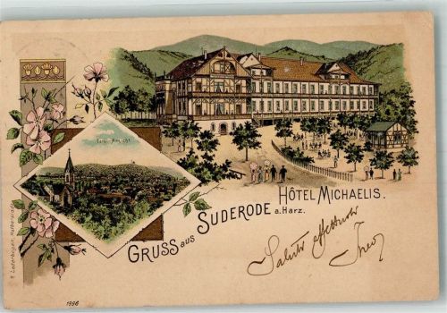 Suderode 1901 Hotel Michaelis
