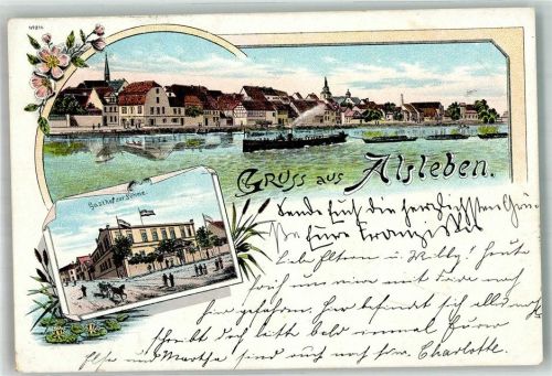 Alsleben 1900 Gasthaus zur Sonne
