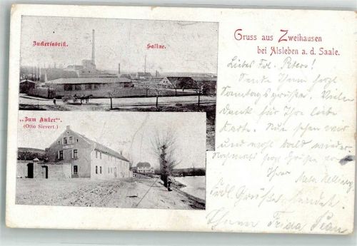 Zweihausen Zuckerfabrik Saline Gasthaus zum Anker