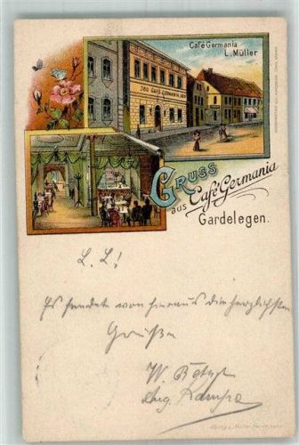 Gardelegen Cafe Germania Gaststube