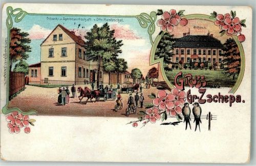 Großzschepa Schen-Gasthaus Hentzschel Schloss