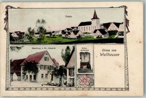 Wallhausen Handlung Schmidt Kirche Ruine Anhausen