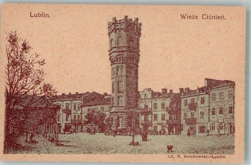 Lublin Vorläufer Marktplatz Turm