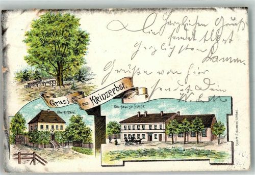 Kleinzerbst 1901 Oberförsterei Gasthaus zur Buche