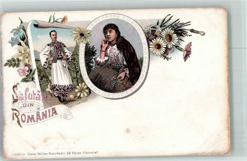 Bukarest Tracht Mann Frau