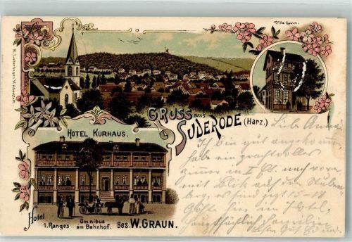 Suderode Hotel Kurhaus Villa Graun