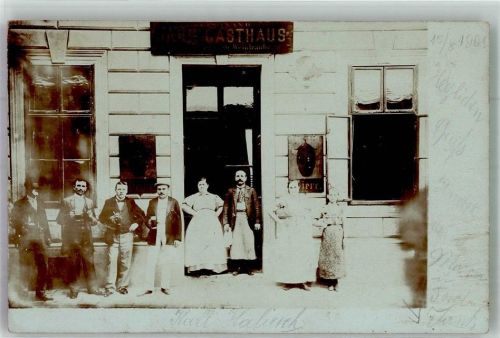 Wien 1901 Gasthaus