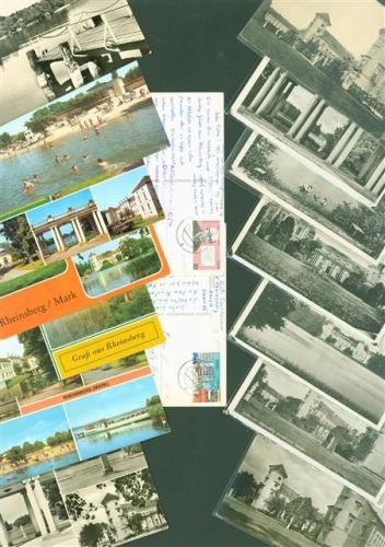 Rheinsberg Lot mit 34 AK