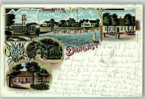 Dangast 1901 Gasthaus Töben Gasthaus Düne Kurpark Hotel Über-Land & Meer
