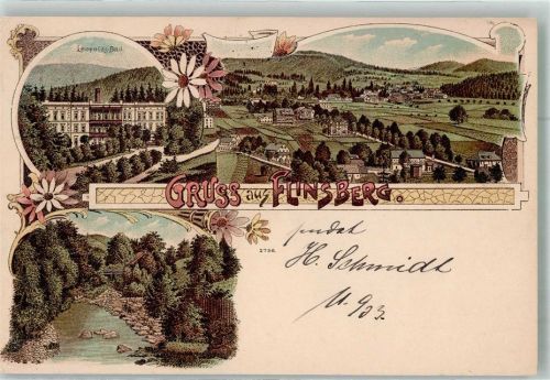 Bad Flinsberg 1903 Hotel Kurhaus Leopold-Bad