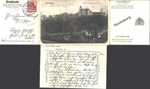 Rochsburg Kartenbrief