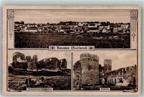 Bauska Burg Ruine Ordensritter