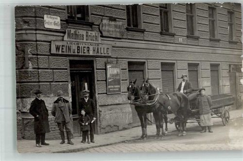 Wien Gasthaus Brückl Salzergasse 3 Pferdewagen