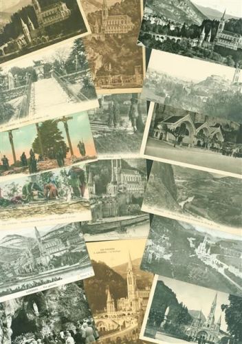 Lourdes Lot mit 35 AK
