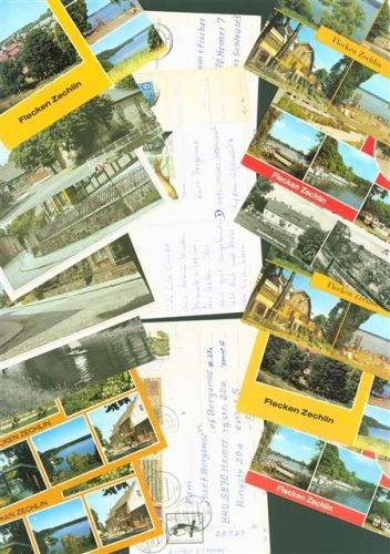 Flecken Zechlin Lot mit 35 AK