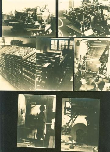 Heidelberg Lot mit 7 AK Druckmaschiene Heidelberger Cylinder