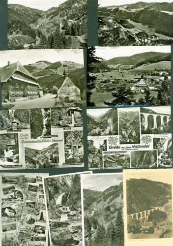 Höllental Lot mit 35 AK einige mehrfach