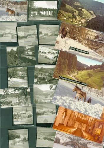 Nordrach Lot mit 48 Fotos unterschiedliche Grössen Original aus Archiv eines Ansichtskartenverlages