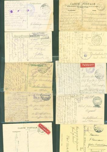 Lot mit 23 AK Frankreich Westfront
