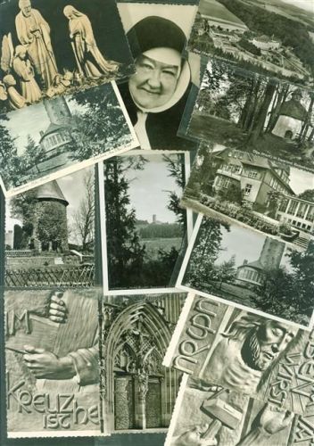 Olpe Lot mit 27 AK und 5 Fotos Kreuzweg-Plastk St. Franziskus-Schule Verlag CeKaDe viele mehrfach