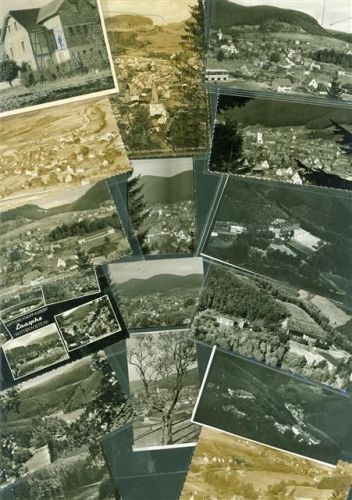 Feudingen Lot mit 22 AK und Umgebung und 23 Fotos