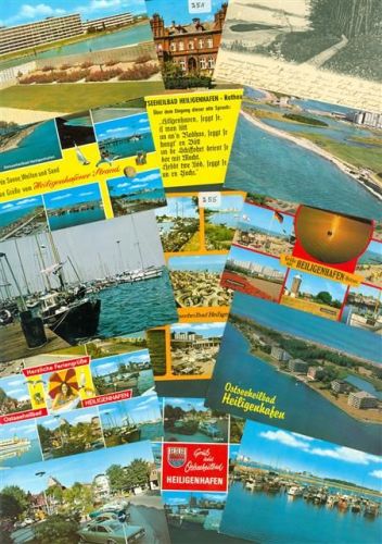 Heiligenhafen Lot mit 40 AK Ostseebad Verlag Schöning