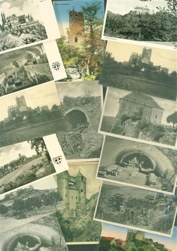 Greifenstein Lot mit 25 AK und 1 Foto Burg